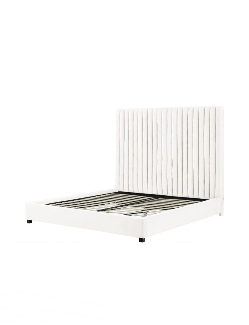 Tov FURNITURE Addison Bed, White 3 Tov FURNITURE Addison Bed, White