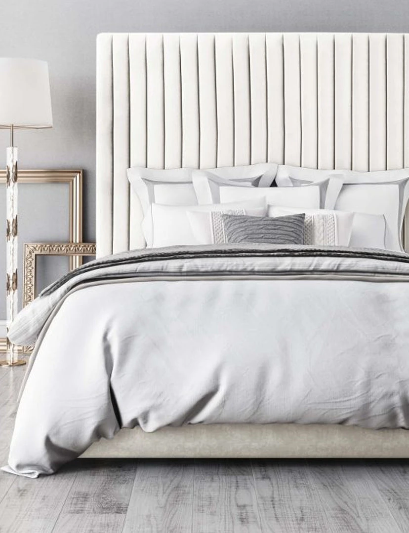 Tov FURNITURE Addison Bed, White 5 Tov FURNITURE Addison Bed, White