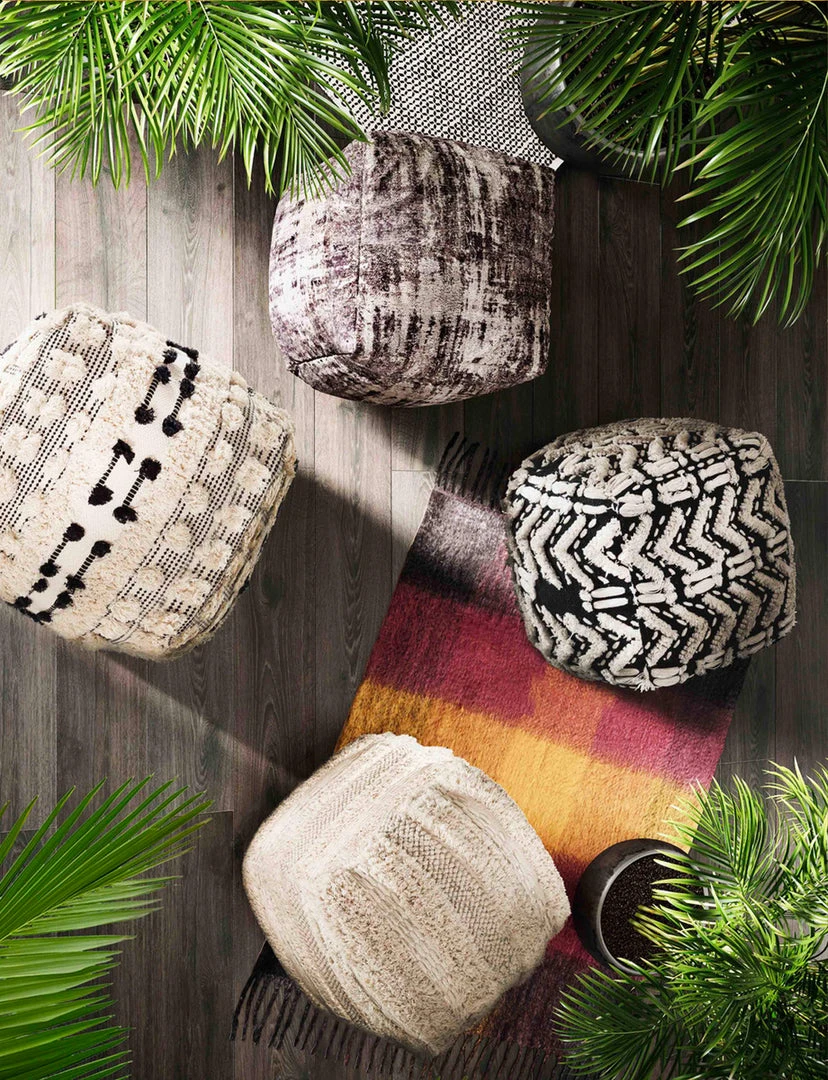 Tov Afia Wool Throw, Multi Color 4 Tov Afia Wool Throw, Multi Color