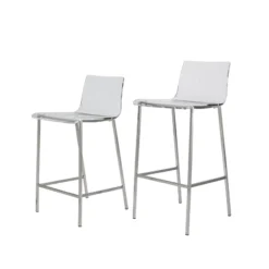 Euro Style FURNITURE Casie Bar Stool (set Of 2)