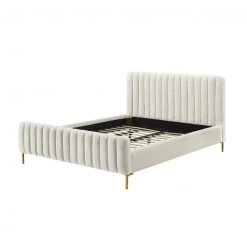 Tov Alyssa Bed, Cream FURNITURE