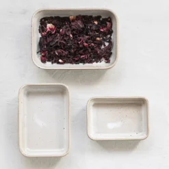 Creative Co-op Reactive Glaze Stoneware Dishes KITCHEN