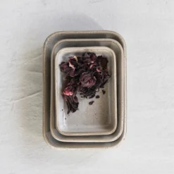 Creative Co-op Reactive Glaze Stoneware Dishes KITCHEN 10 Creative Co-op Reactive Glaze Stoneware Dishes KITCHEN