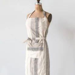 Creative Co-op Woven Cotton Striped Apron