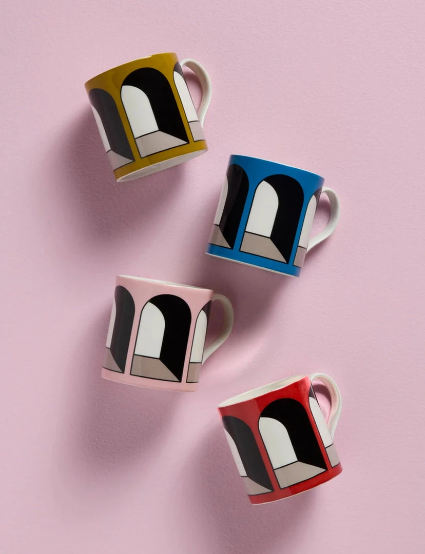 Jonathan Adler KITCHEN Arcade Mug, Set Of 4 3 Jonathan Adler KITCHEN Arcade Mug, Set Of 4