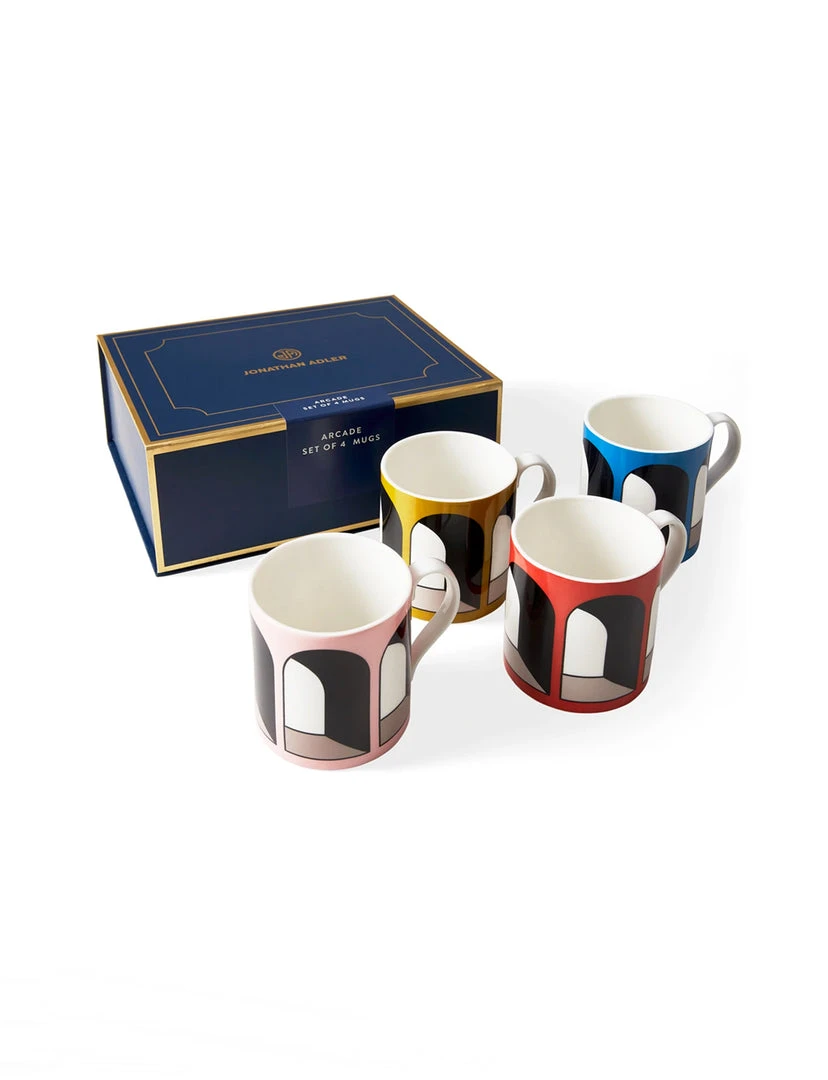Jonathan Adler KITCHEN Arcade Mug, Set Of 4 2 Jonathan Adler KITCHEN Arcade Mug, Set Of 4