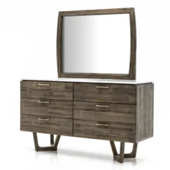 LH Imports FURNITURE Aries 6 Drawer Dresser