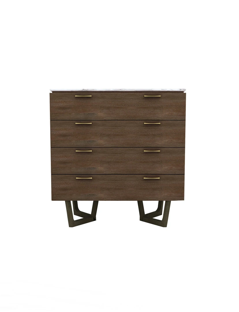 LH Imports FURNITURE Aries 4 Drawer Chest 1 LH Imports FURNITURE Aries 4 Drawer Chest