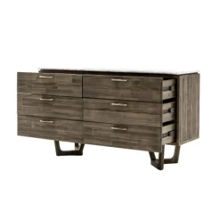 LH Imports FURNITURE Aries 6 Drawer Dresser