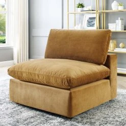 Modway FURNITURE Cody Velvet Sofa, Armless Chair 24 Modway FURNITURE Cody Velvet Sofa, Armless Chair