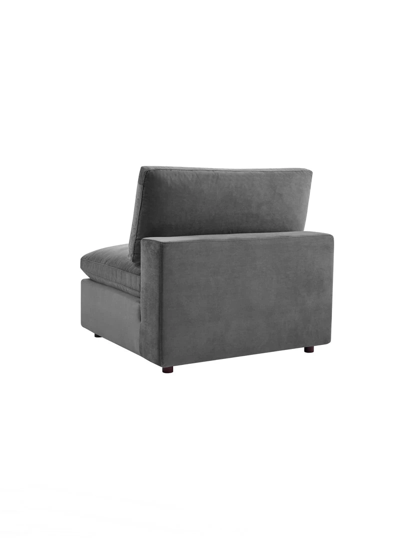 Modway FURNITURE Cody Velvet Sofa, Armless Chair 9 Modway FURNITURE Cody Velvet Sofa, Armless Chair
