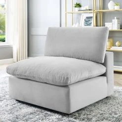 Modway FURNITURE Cody Velvet Sofa, Armless Chair 34 Modway FURNITURE Cody Velvet Sofa, Armless Chair