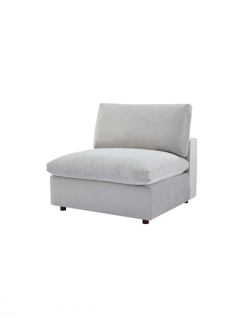 Modway FURNITURE Cody Velvet Sofa, Armless Chair 12 Modway FURNITURE Cody Velvet Sofa, Armless Chair