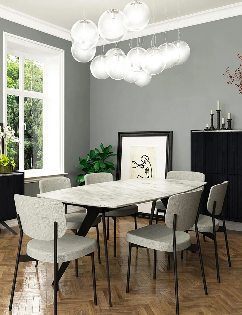 LH Imports Auki Dining Table 71" NEW ARRIVAL 6 LH Imports Auki Dining Table 71" NEW ARRIVAL