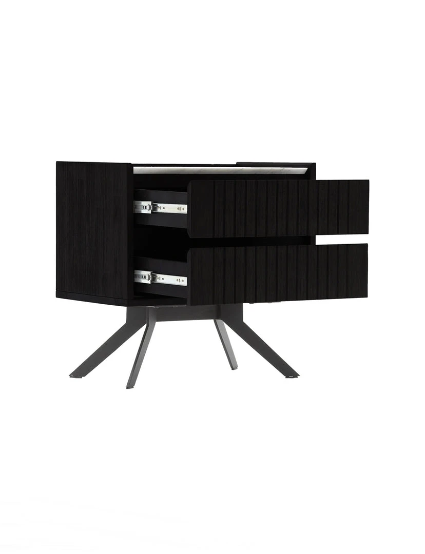 LH Imports NEW ARRIVAL Auki Nightstand 3 LH Imports NEW ARRIVAL Auki Nightstand