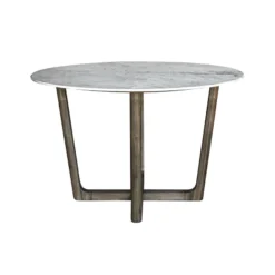 LH Imports FURNITURE Aries Round Dining Table