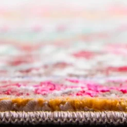 Unique Loom Anda Rectangle Rug, Light Green DECOR