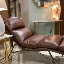 LH Imports Bahm Lounge Chair FURNITURE