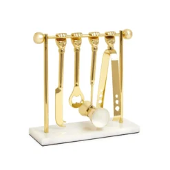 Jonathan Adler KITCHEN Barbell Barware Set