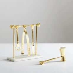 Jonathan Adler KITCHEN Barbell Barware Set