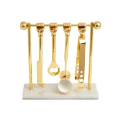 Jonathan Adler KITCHEN Barbell Barware Set