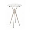 VIG Kris Glass Bar Table