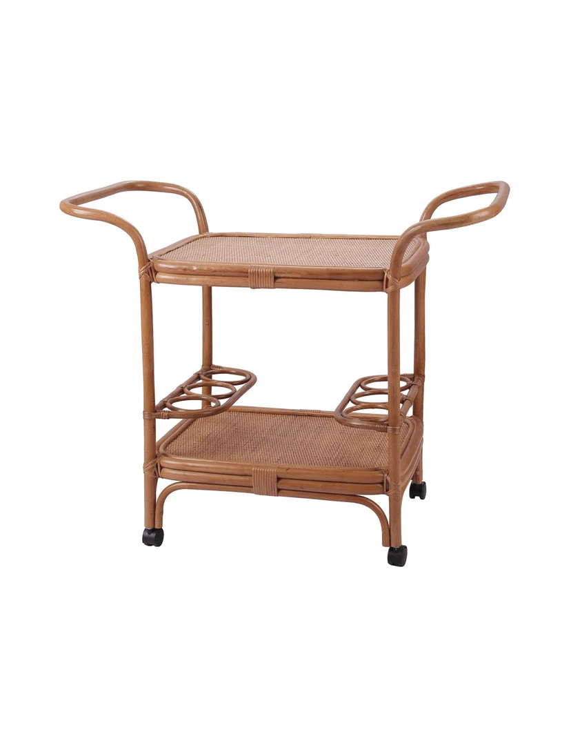 Npd Troy Rattan Bar Cart FURNITURE 2 Npd Troy Rattan Bar Cart FURNITURE