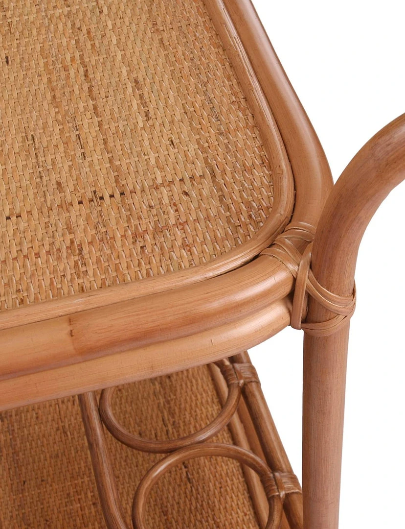 Npd Troy Rattan Bar Cart FURNITURE 4 Npd Troy Rattan Bar Cart FURNITURE
