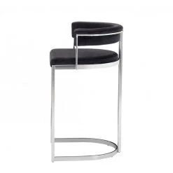 VIG FURNITURE Madison Velvet Bar Chair