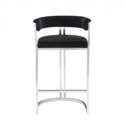 VIG FURNITURE Madison Velvet Bar Chair