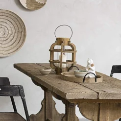 Creative Co-op Ceramic Bear Honey Pot W/ Bamboo Honey Dipper KITCHEN