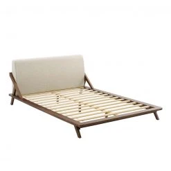 Modway FURNITURE Luna Walnut Bed 45 Modway FURNITURE Luna Walnut Bed
