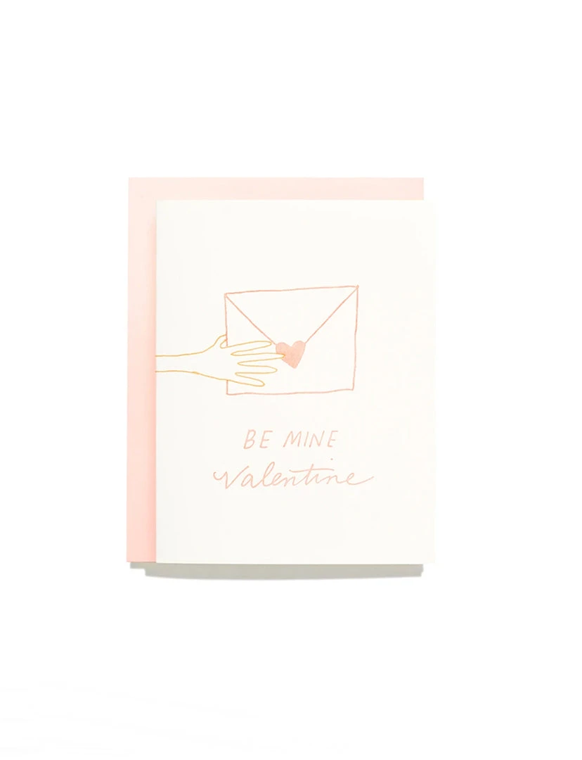 Iron Curtain Press Be Mine Valentine Card 1 Iron Curtain Press Be Mine Valentine Card