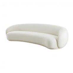 Tov NEW ARRIVAL Bemyhalf Velvet Sofa, 120"