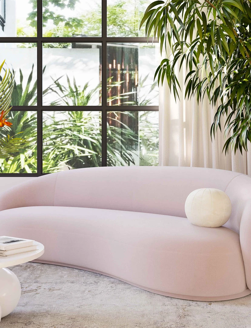 Tov Bemyhalf Velvet Sofa 10 Tov Bemyhalf Velvet Sofa