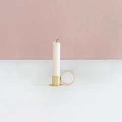 Bidk Home DECOR Candle Holder Circle