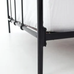 Four Hands Kassey Bed, Black FURNITURE
