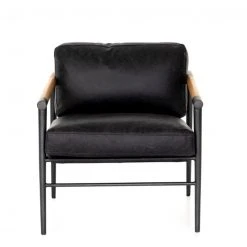 Four Hands Roman Leather Chair FURNITURE 24 Four Hands Roman Leather Chair FURNITURE