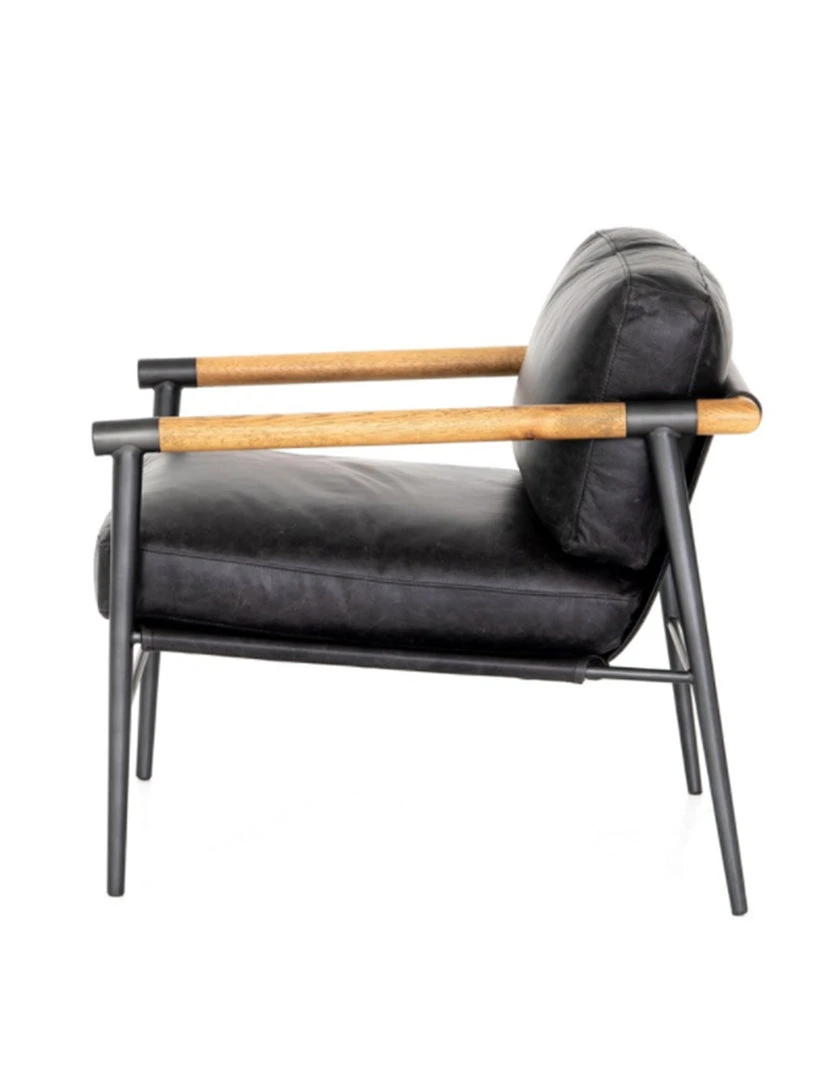 Four Hands Roman Leather Chair FURNITURE 7 Four Hands Roman Leather Chair FURNITURE