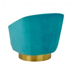 Tov Topanga Velvet Swivel Chair