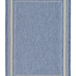 Unique Loom Duna Outdoor Rectangle Rug, Blue