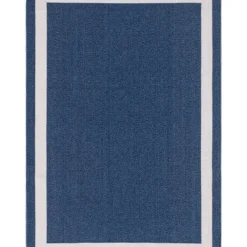 Unique Loom Bera Rectangle Rug, Navy DECOR