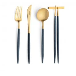 Cutipol Goa Flatware, Blue/gold