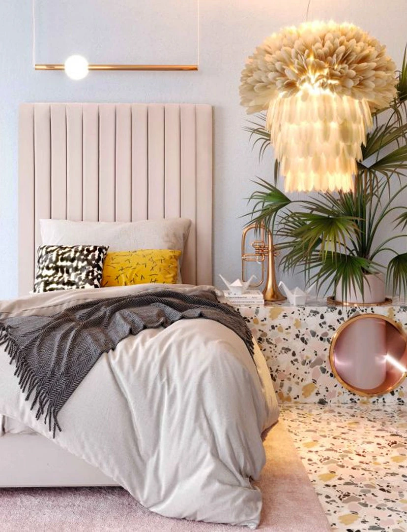 Tov FURNITURE Addison Bed, Blush 12 Tov FURNITURE Addison Bed, Blush