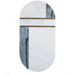 Bloomingville Marble & Brass Tray/Cutting Board KITCHEN