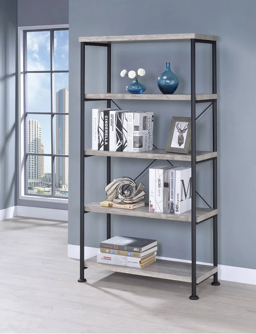 Coaster FURNITURE Bucky Bookshelf 31" 4 Coaster FURNITURE Bucky Bookshelf 31"
