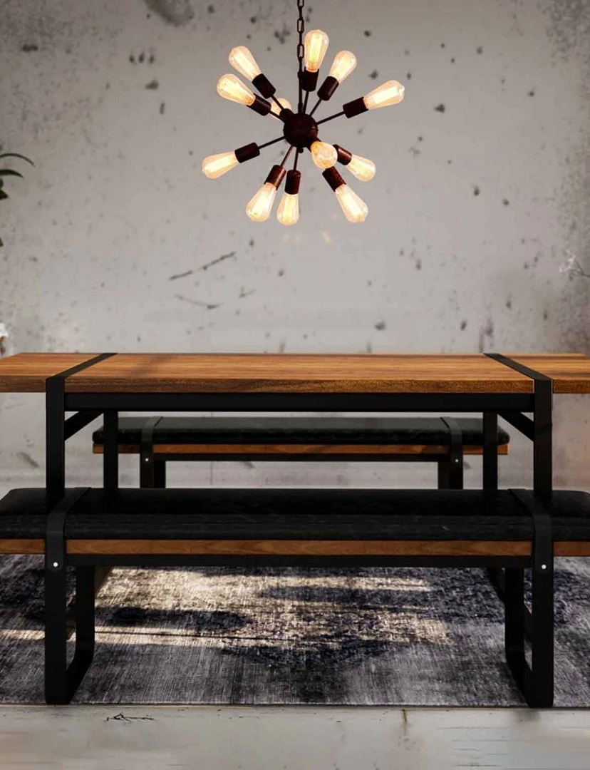 LH Imports FURNITURE Washington Bench 6 LH Imports FURNITURE Washington Bench