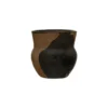 Bloomingville Brown & Black Terra-cotta Planter