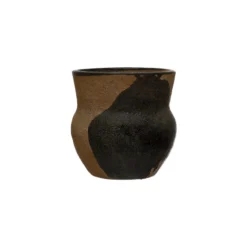 Bloomingville Brown & Black Terra-cotta Planter