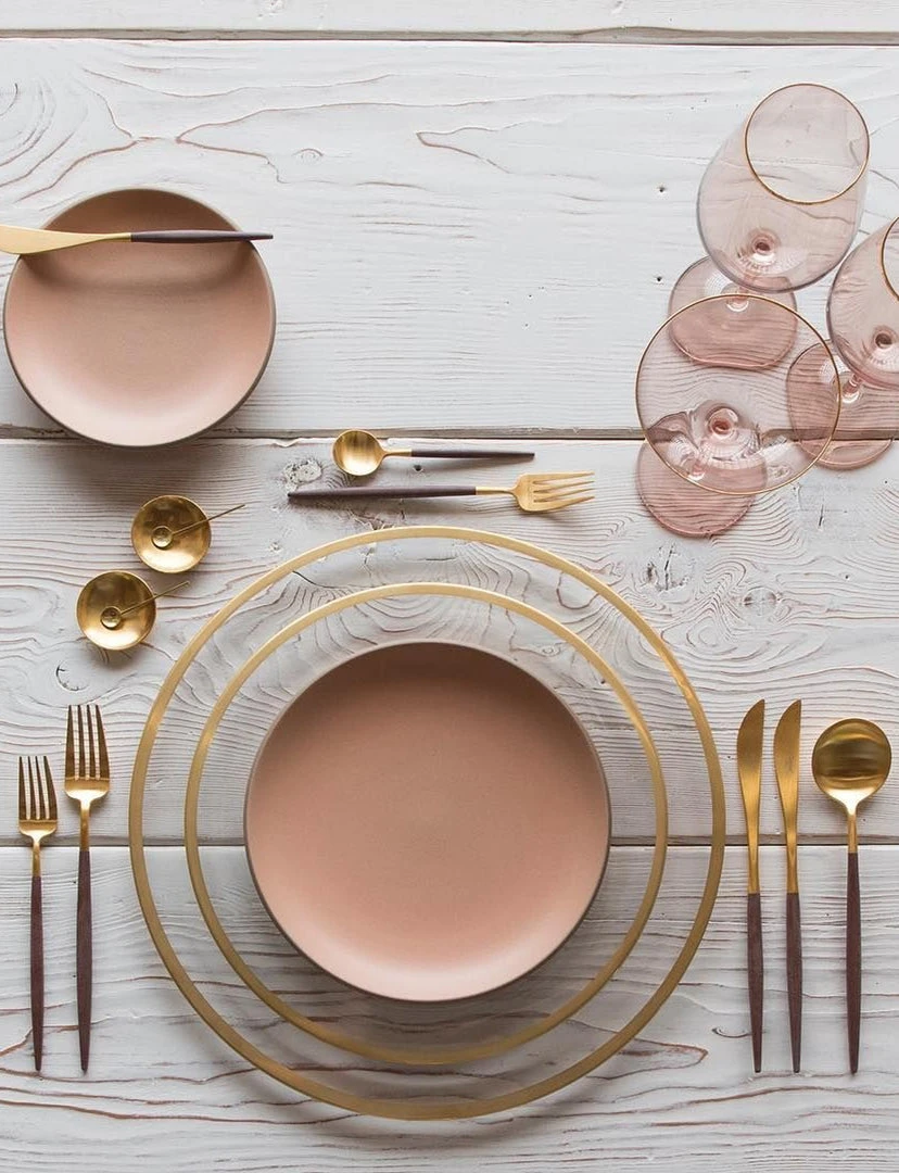 Cutipol Goa Flatware, Brown/gold 2 Cutipol Goa Flatware, Brown/gold